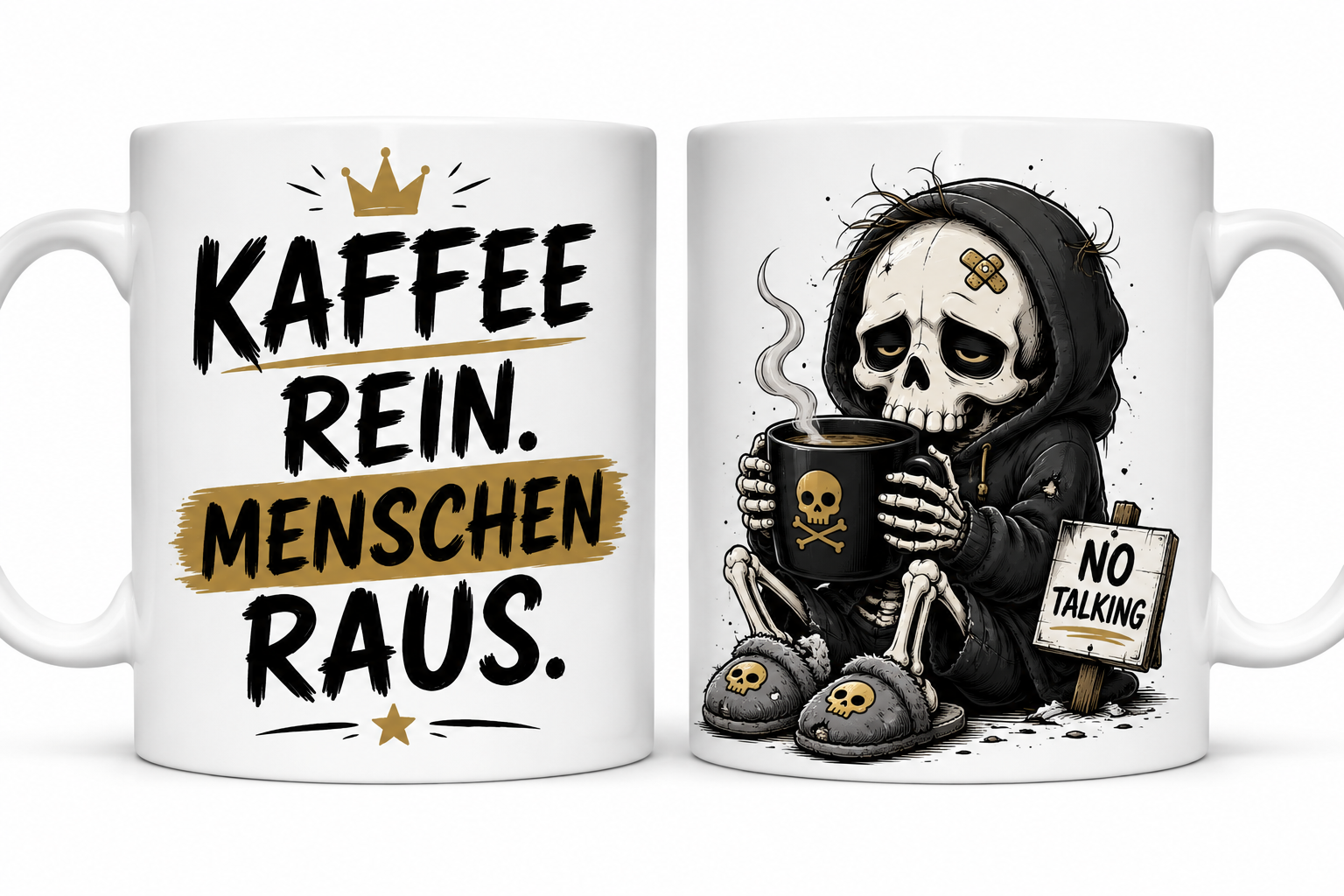 Kaffee rein - Tasse