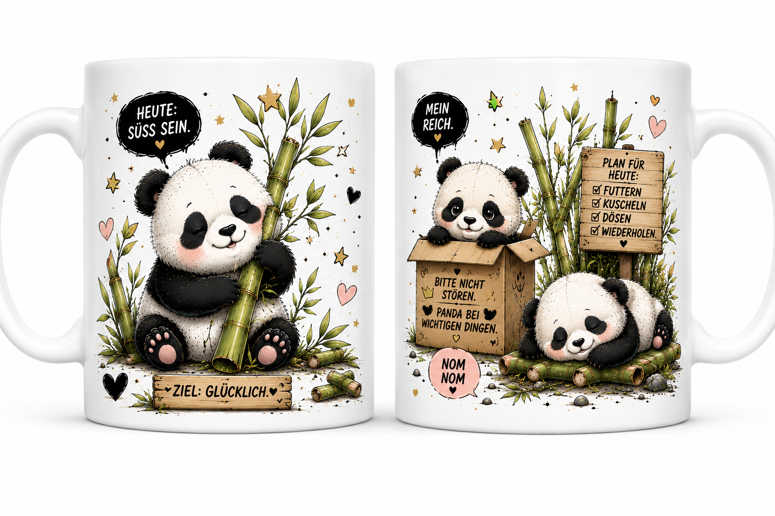Panda-Tasse
