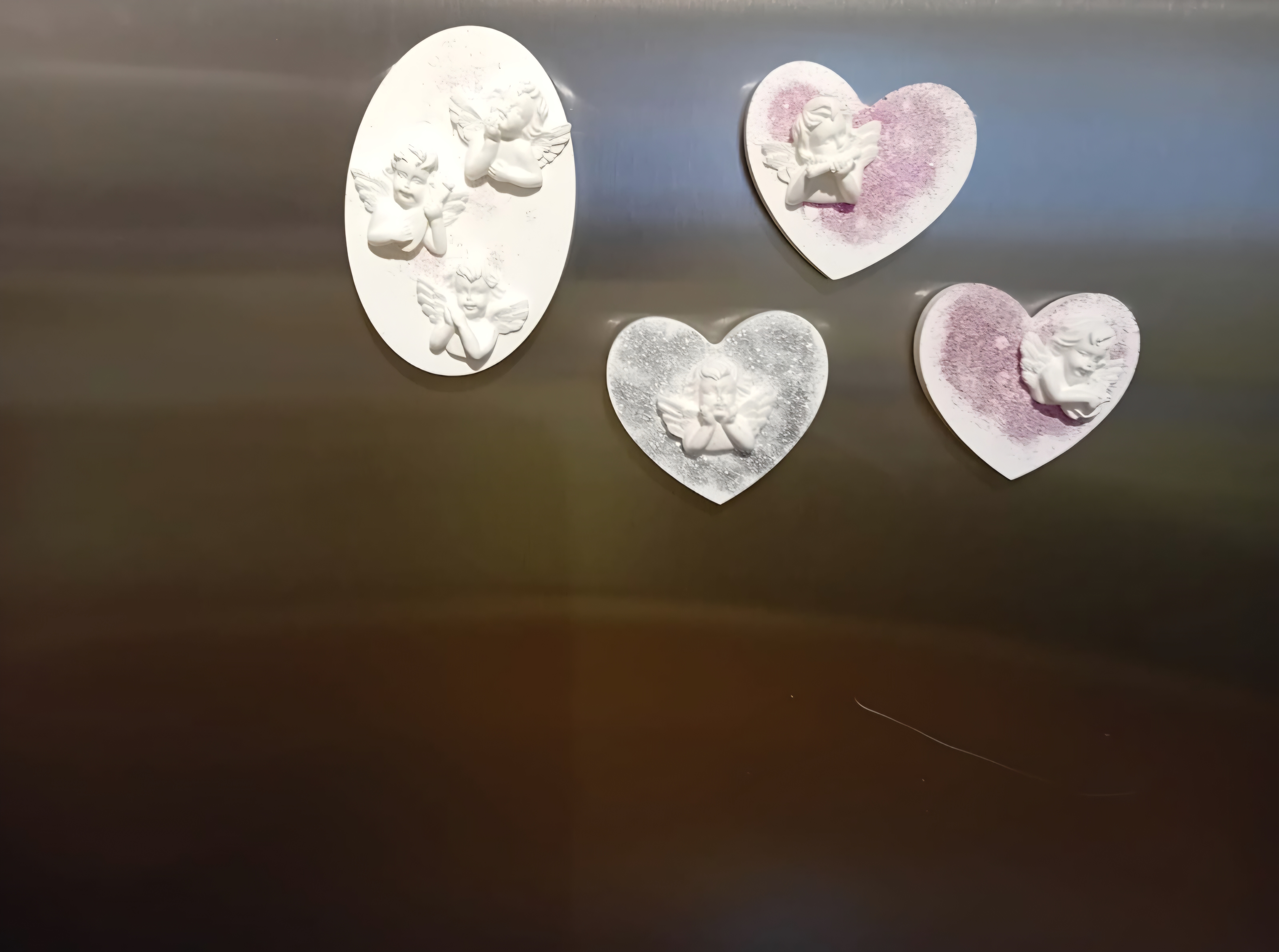​ 4-teiliges Engel-Kühlschrankmagnet-Set oder Großes Engel-Kombi-Sparpaket – Bild 2