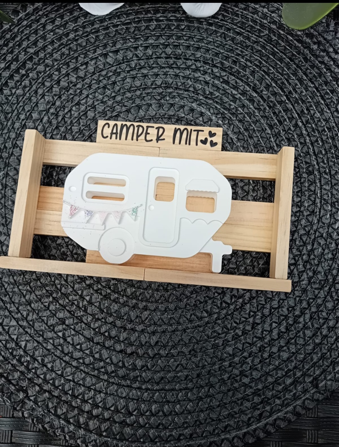 Wohnwagen-Aufsteller „Camper mit ❤️ – Bild 2