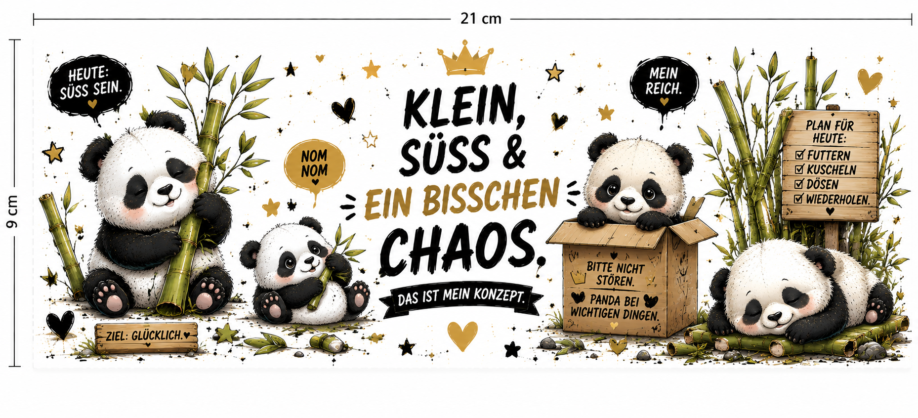 Panda-Tasse – Bild 2